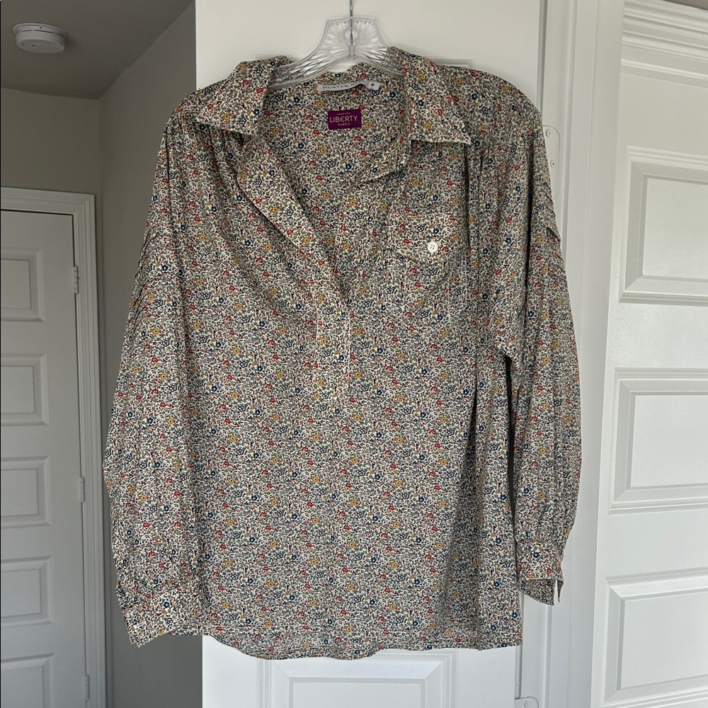 Hunter Bell Multicolor Floral Blouse